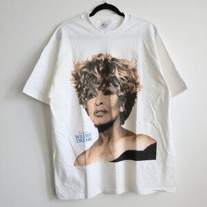 Hanes Vintage Tina Turner "Wildest Dreams" Tour T-Shirt | Unisex | Size XL